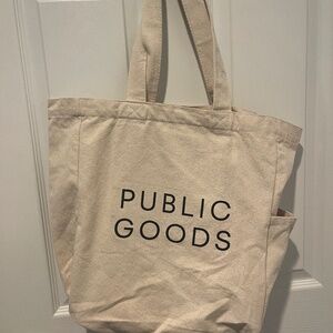 Public Goods Canvas Tote bag